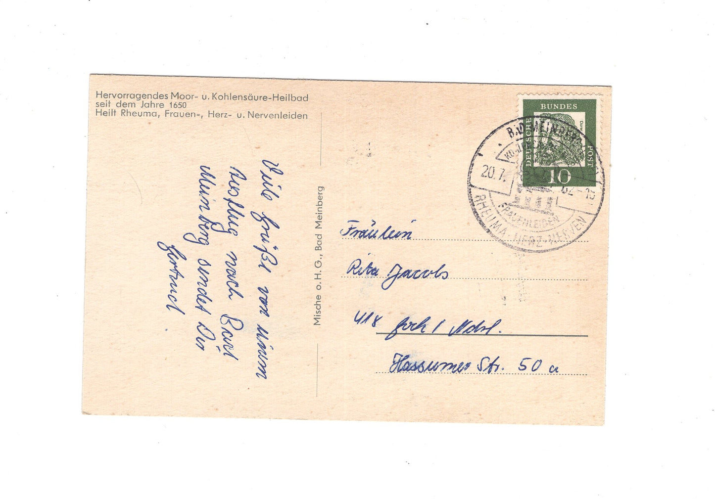 Ansichtskarte Bad Meinberg am Teutoburger Wald