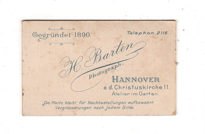 Fotografie Soldat - Hannover um 1900