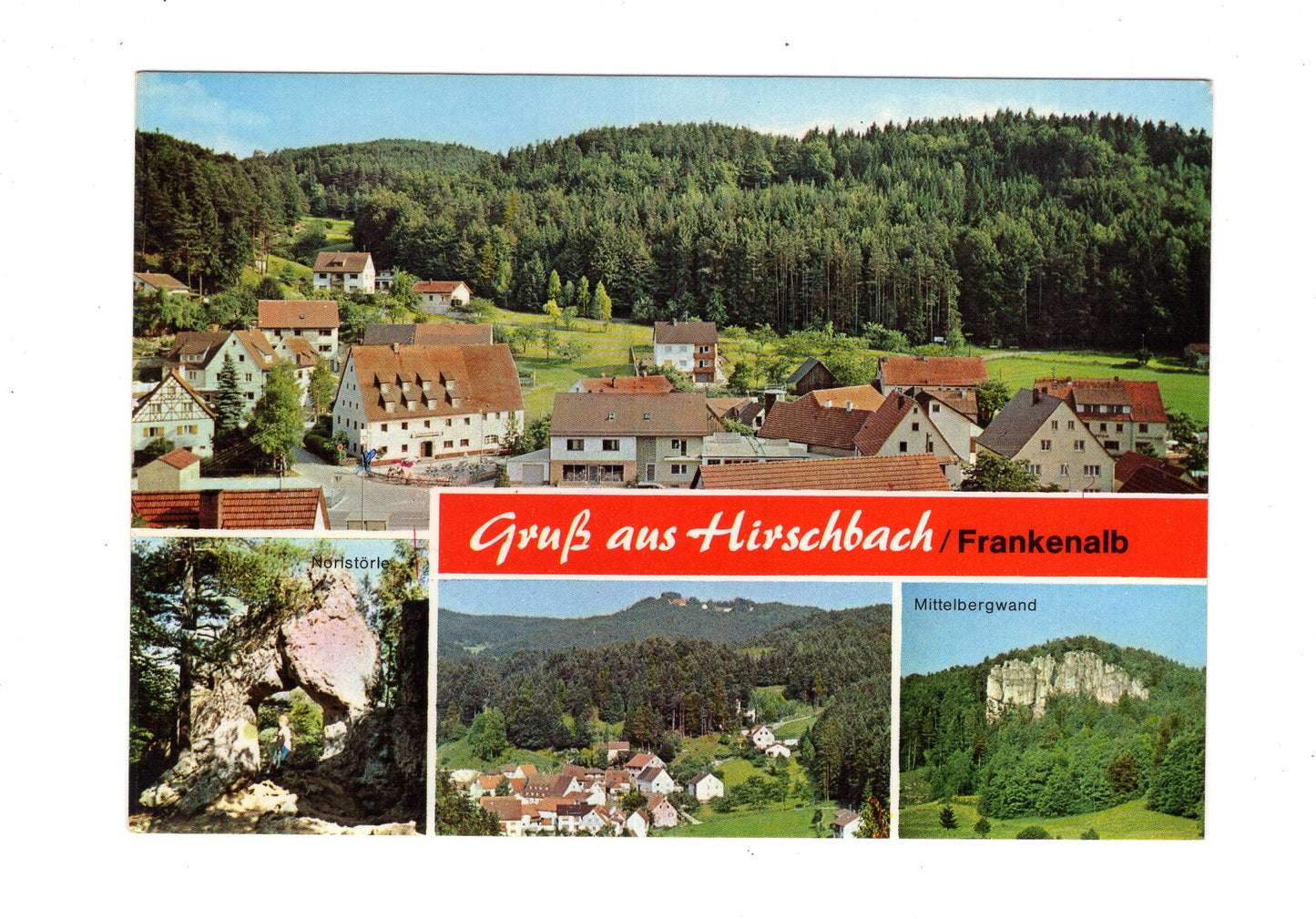Ansichtskarte Hirschbach / Frankenalb
