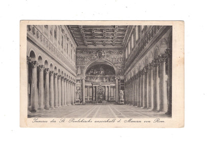 Ansichtskarte St. Paulskirche außerhalb der Mauern von Rom/ Italien / N1-55
