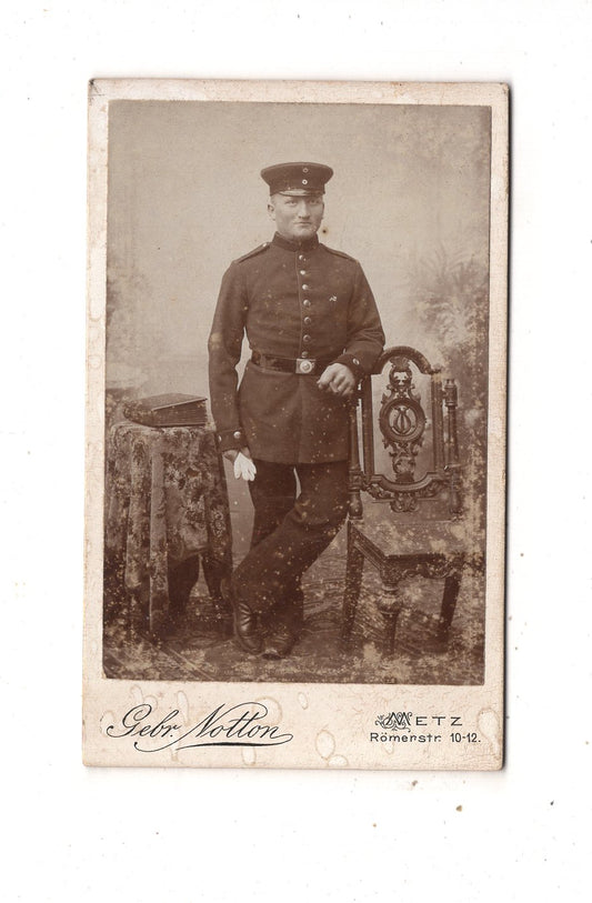 Fotografie Soldat - Metz 1890er