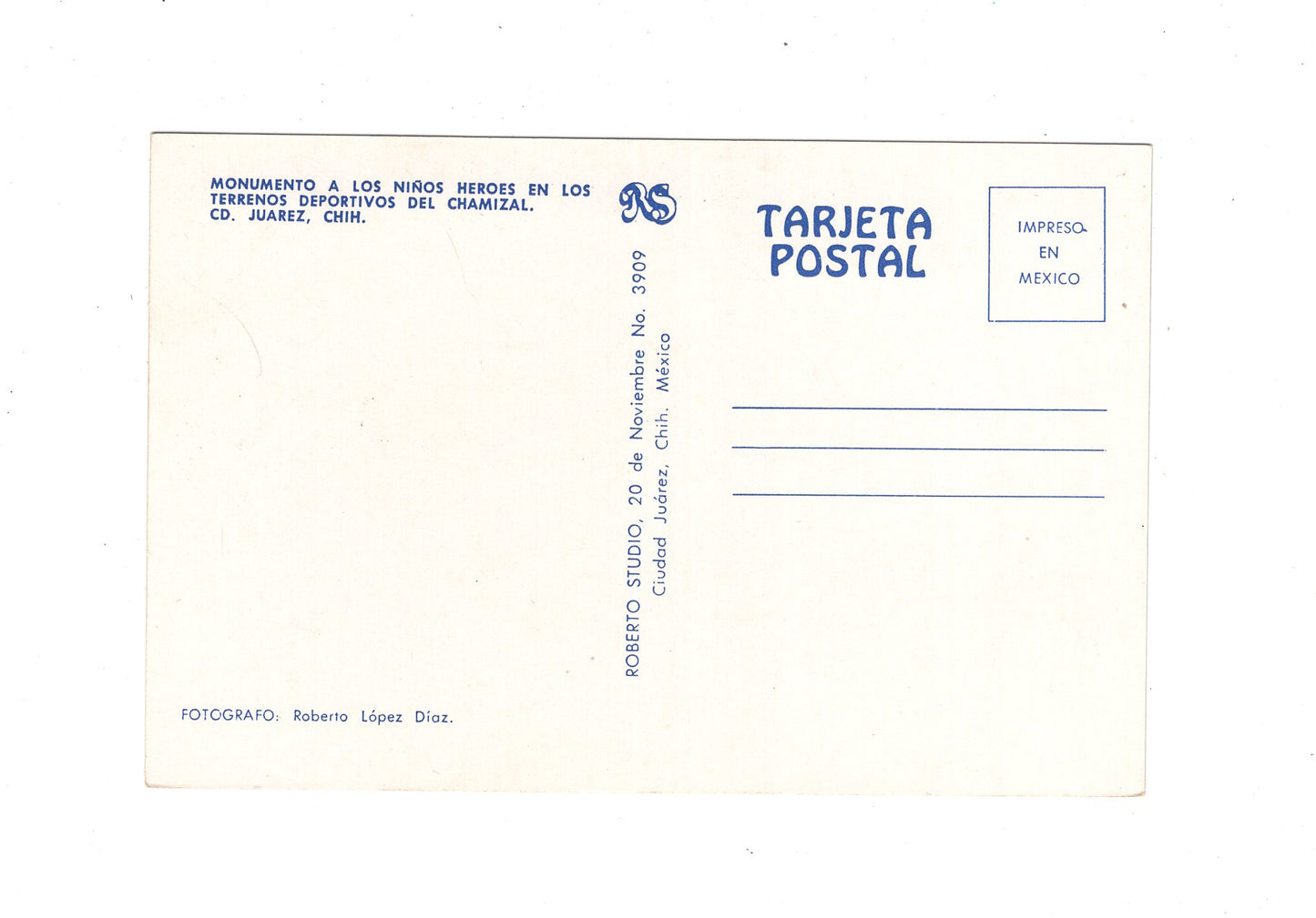 Ansichtskarte Juarez / Monumento a los Ninos Heroes / Mexiko