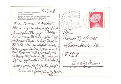 Ansichtskarte Veste Coburg / Oberfranken