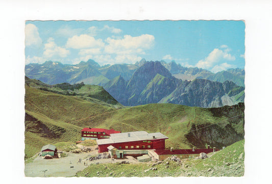 Ansichtskarte Nebelhorn-Bergstation