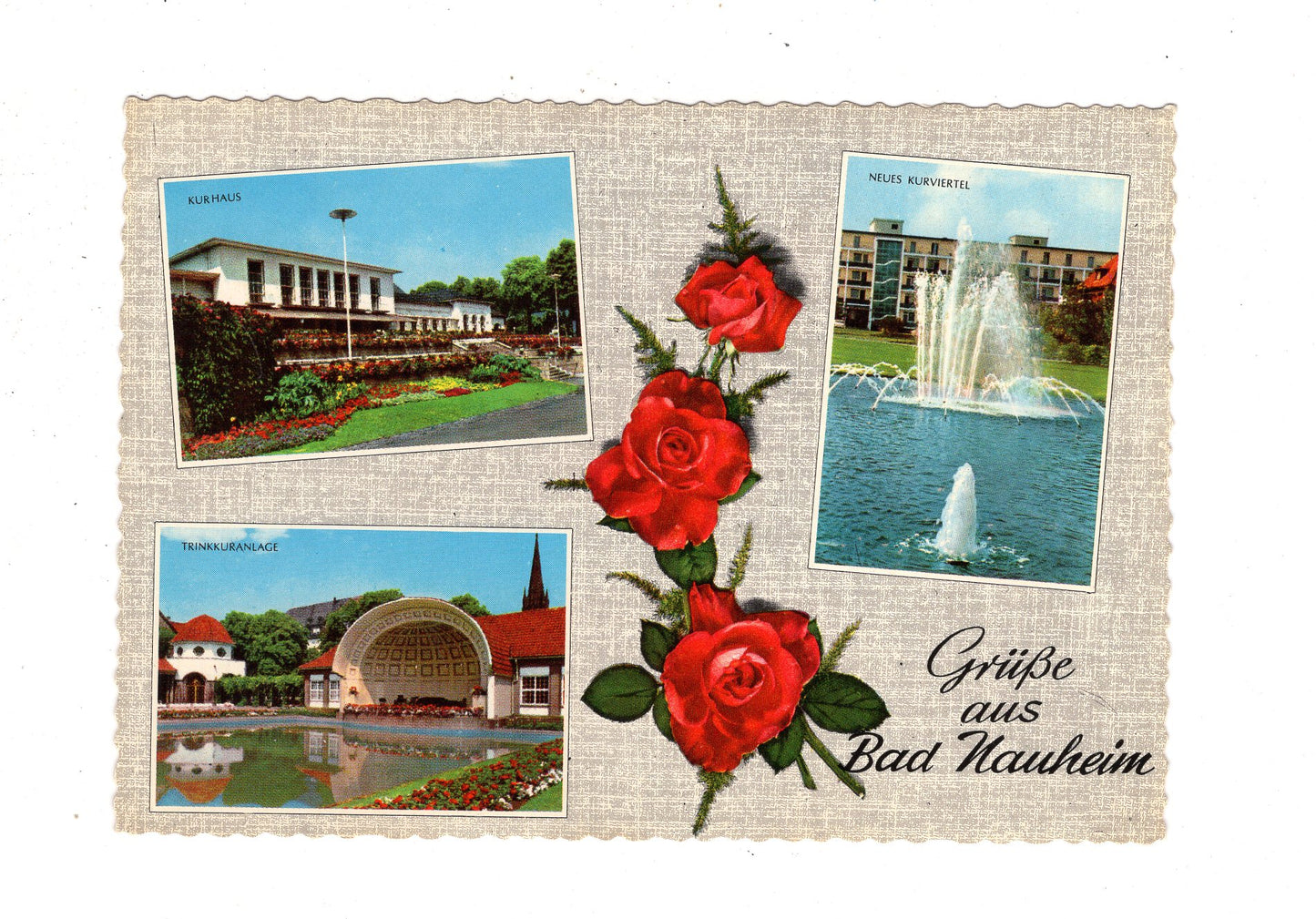 Ansichtskarte Bad Nauheim / Neues Kurviertel +++ / J1-57