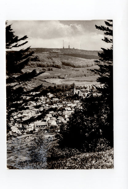 Ansichtskarte Brotterode mit Großem Inselsberg