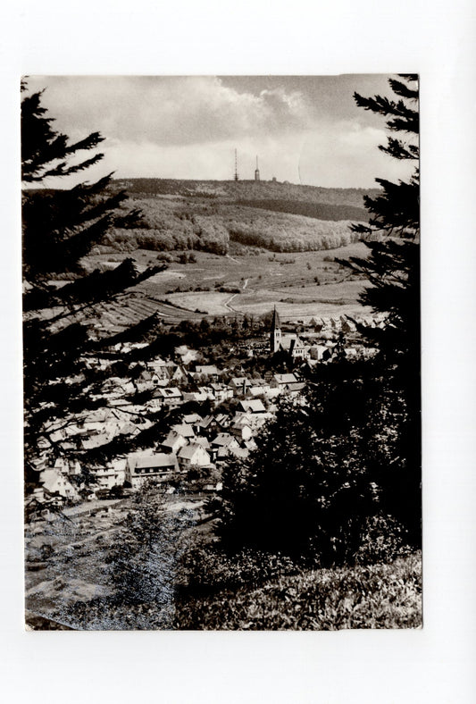 Ansichtskarte Brotterode mit Großem Inselsberg