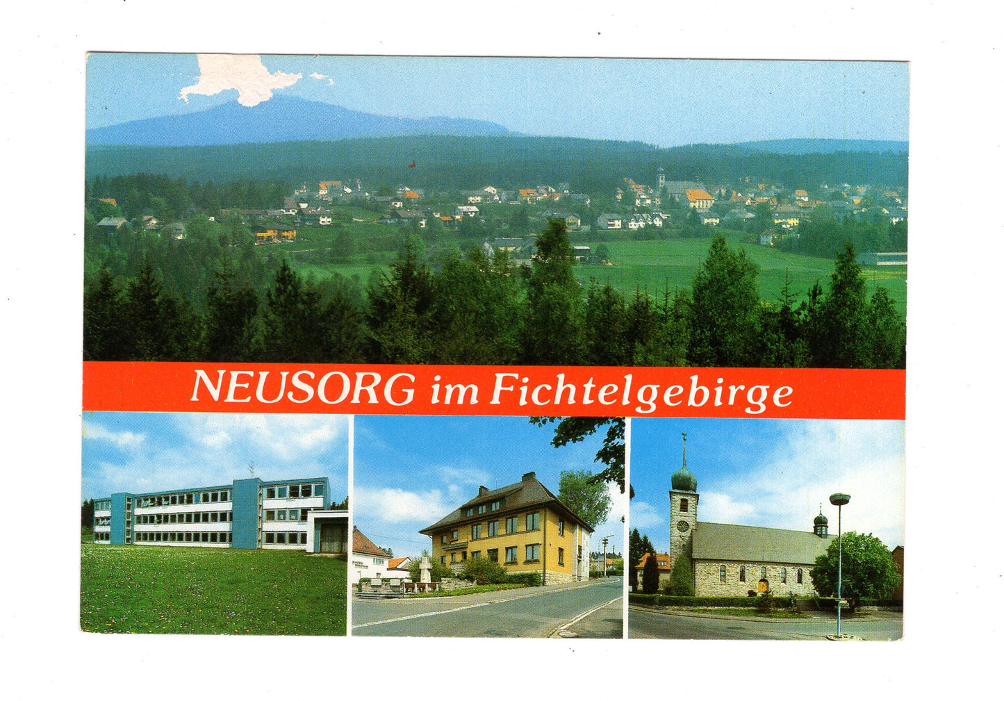 Ansichtskarte Neusorg im Fichtelgebirge
