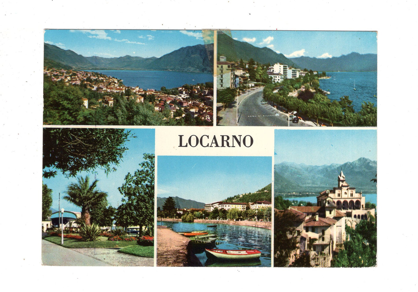 Ansichtskarte Locarno / Schweiz