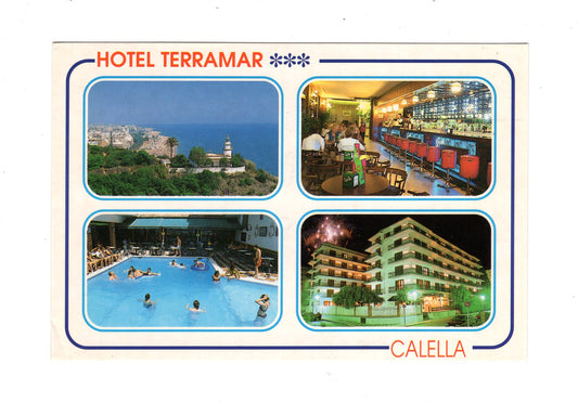 Ansichtskarte Calella / Hotel Terramar / Spanien