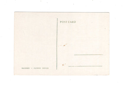 Ansichtskarte Kashmir / Flower Seller / Indien