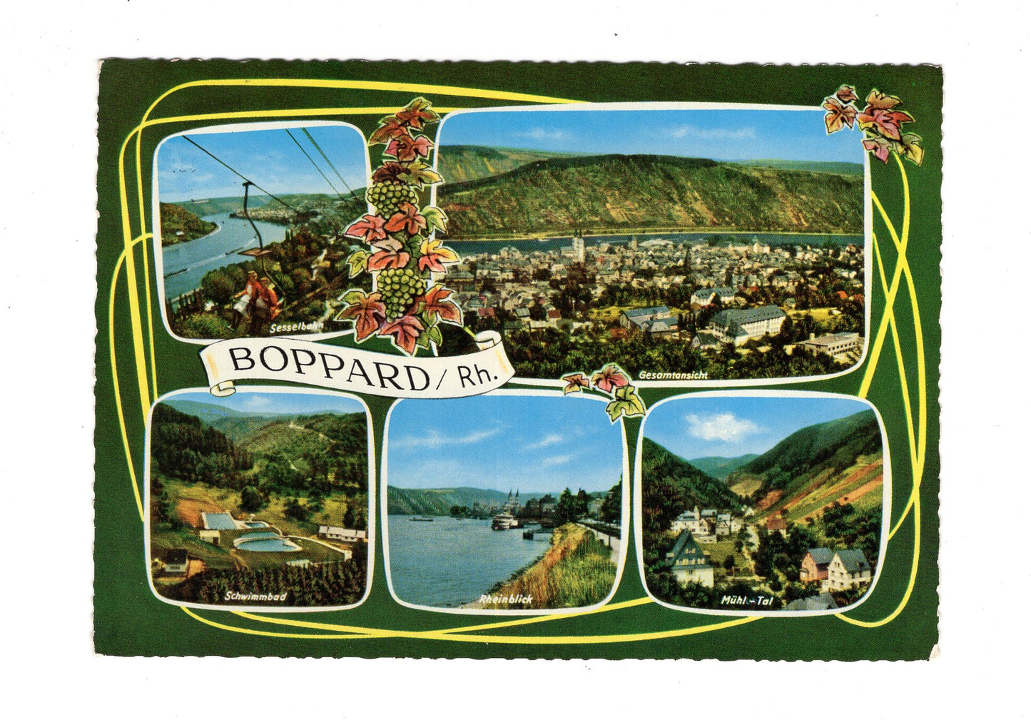 Ansichtskarte Boppard am Rhein