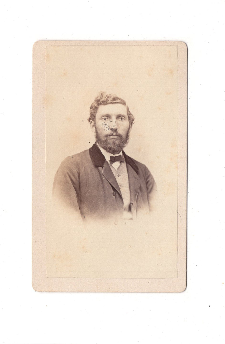 Fotografie Herrenportrait - unbekannter Ort um 1860