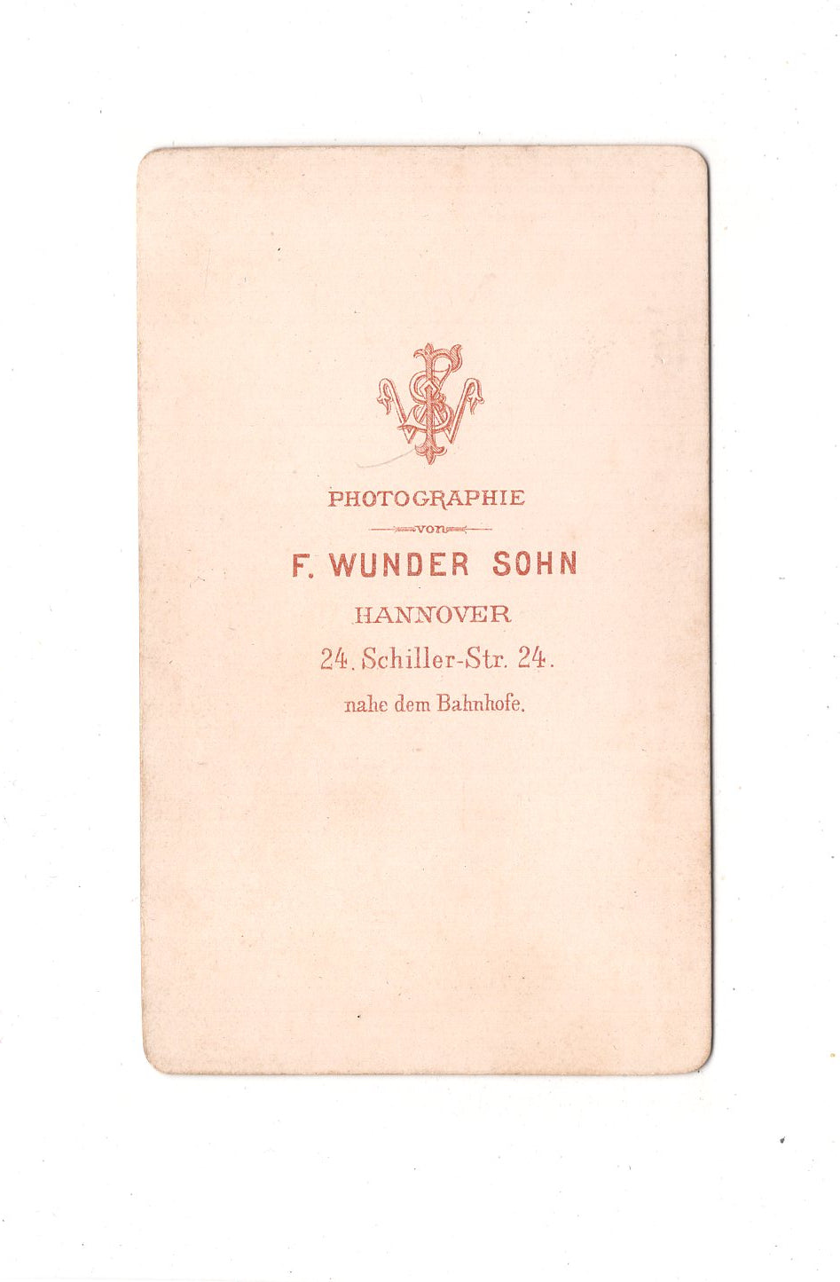 Fotografie Damenportrait - Hannover 1870er / CDV C1-12