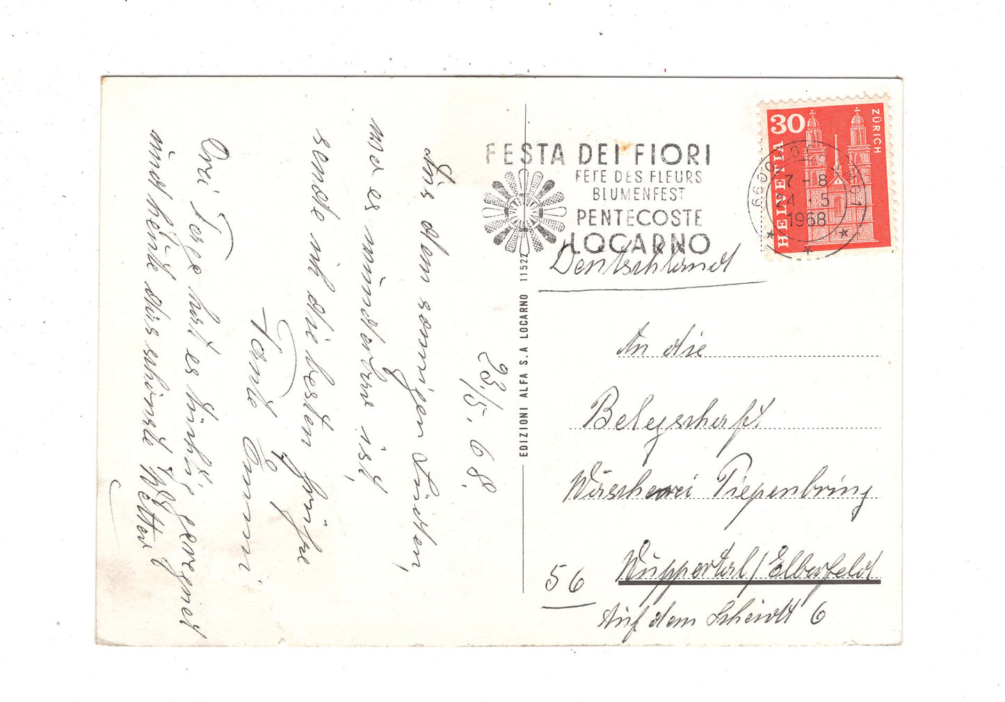 Ansichtskarte Locarno / Schweiz