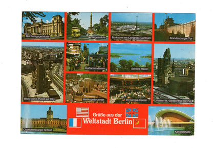 Ansichtskarte Berlin / Siegessäule / Havel +++