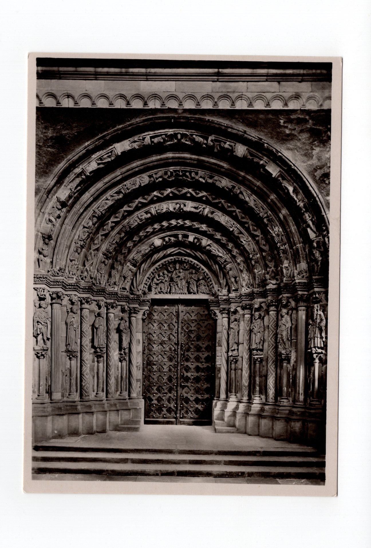 Ansichtskarte Freiberg in Sachsen / Dom / Die Goldene Pforte