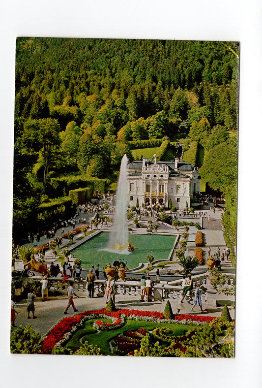 Ansichtskarte Schloss Linderhof
