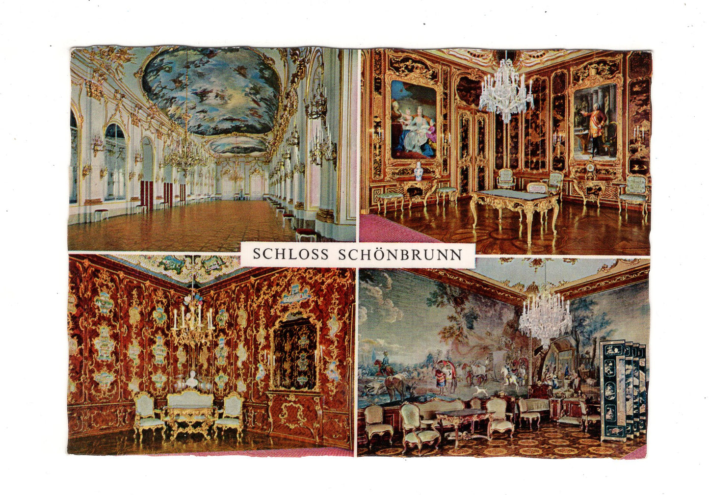 Ansichtskarte Wien / Schloss Schönbrunn / Österreich