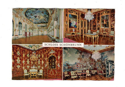 Ansichtskarte Wien / Schloss Schönbrunn / Österreich
