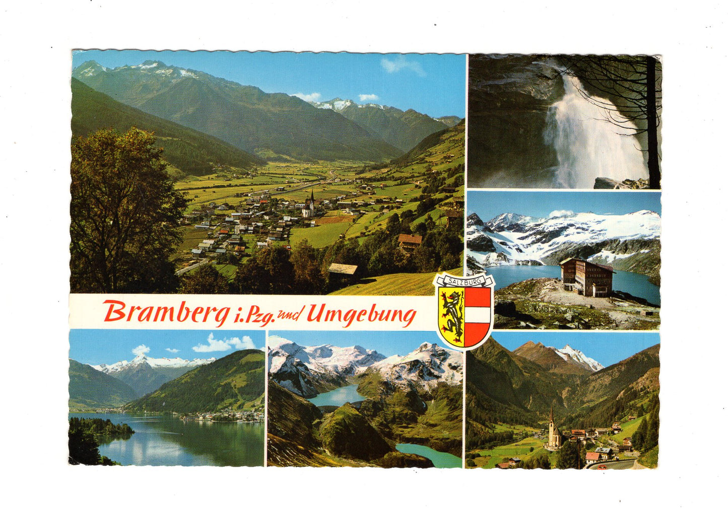 Ansichtskarte Bramberg im Pinzgau und Umgebung / Österreich