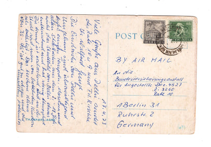 Ansichtskarte Taj Mahal / Agra / Indien