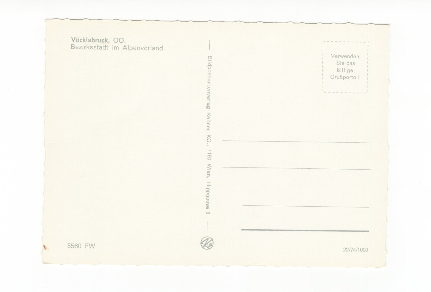 Ansichtskarte Vöcklabruck / Oberösterreich / Österreich