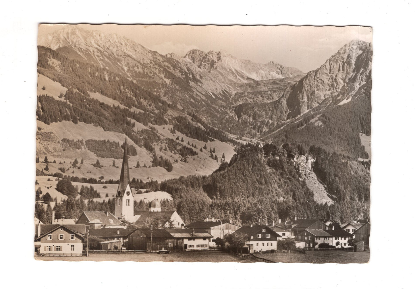 Ansichtskarte Fischen / Allgäu / I1-61