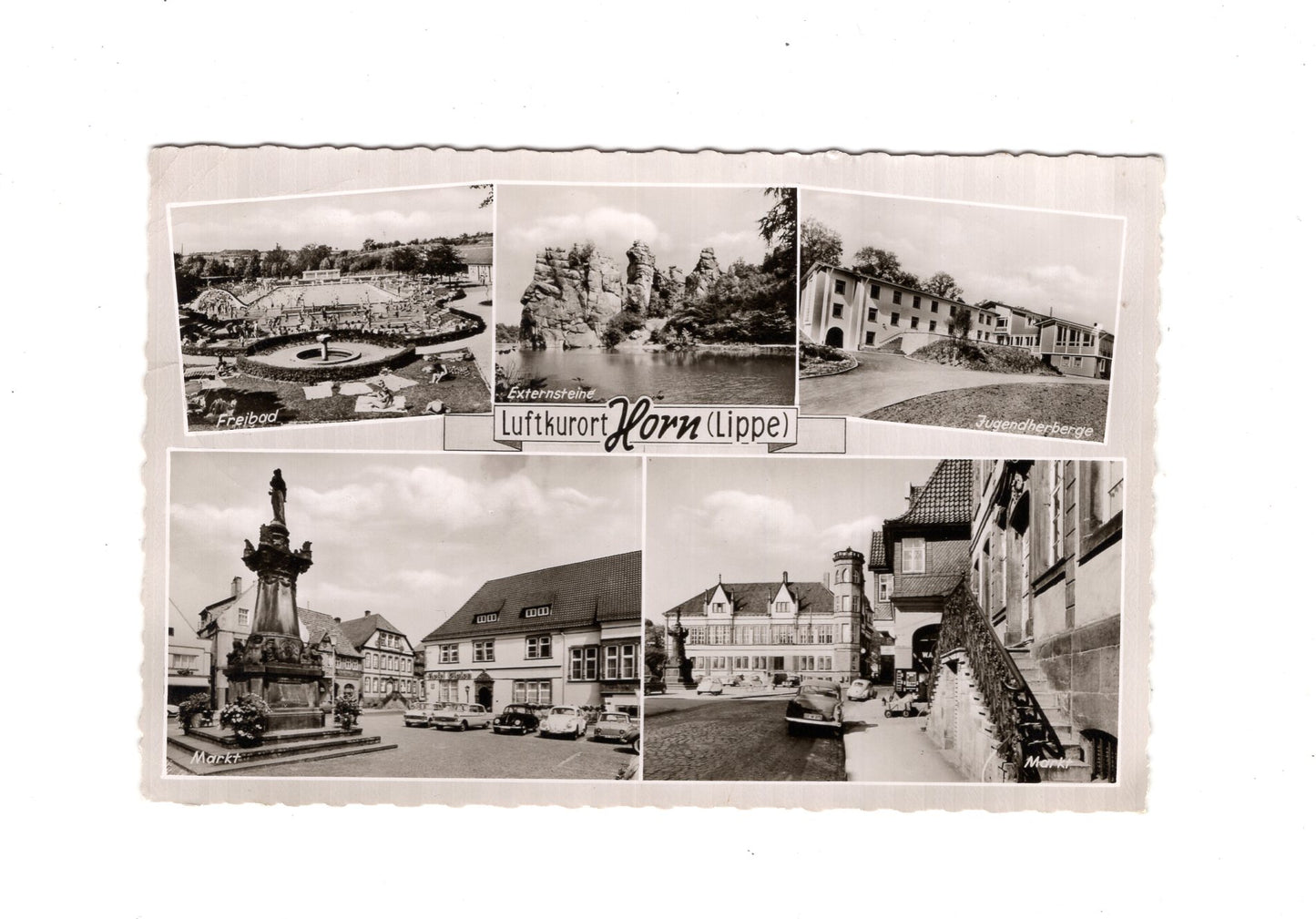 Ansichtskarte Luftkurort Horn / Lippe