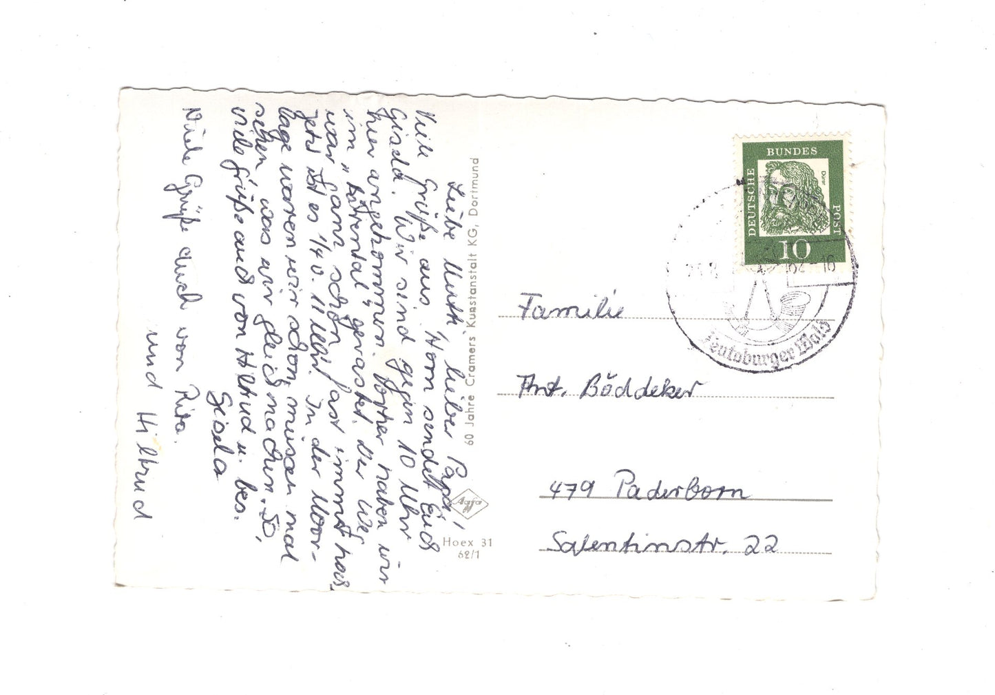 Ansichtskarte Luftkurort Horn / Lippe