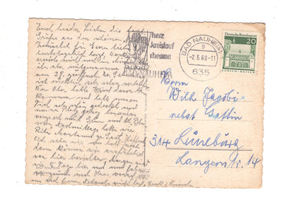 Ansichtskarte Bad Nauheim / Badehaus / J1-57