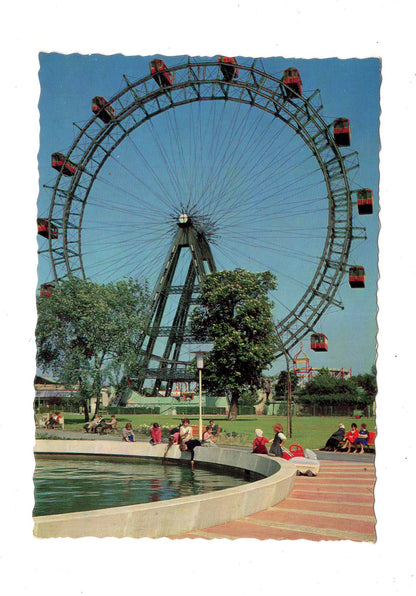 Ansichtskarte Wien / Prater / Riesenrad / Österreich