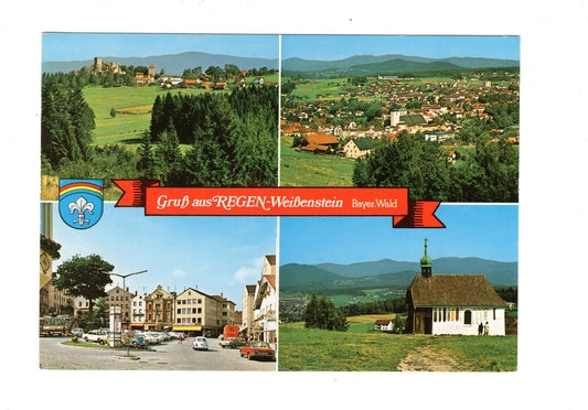Ansichtskarte Regen-Weißenstein / Bayerischer Wald / H1-62