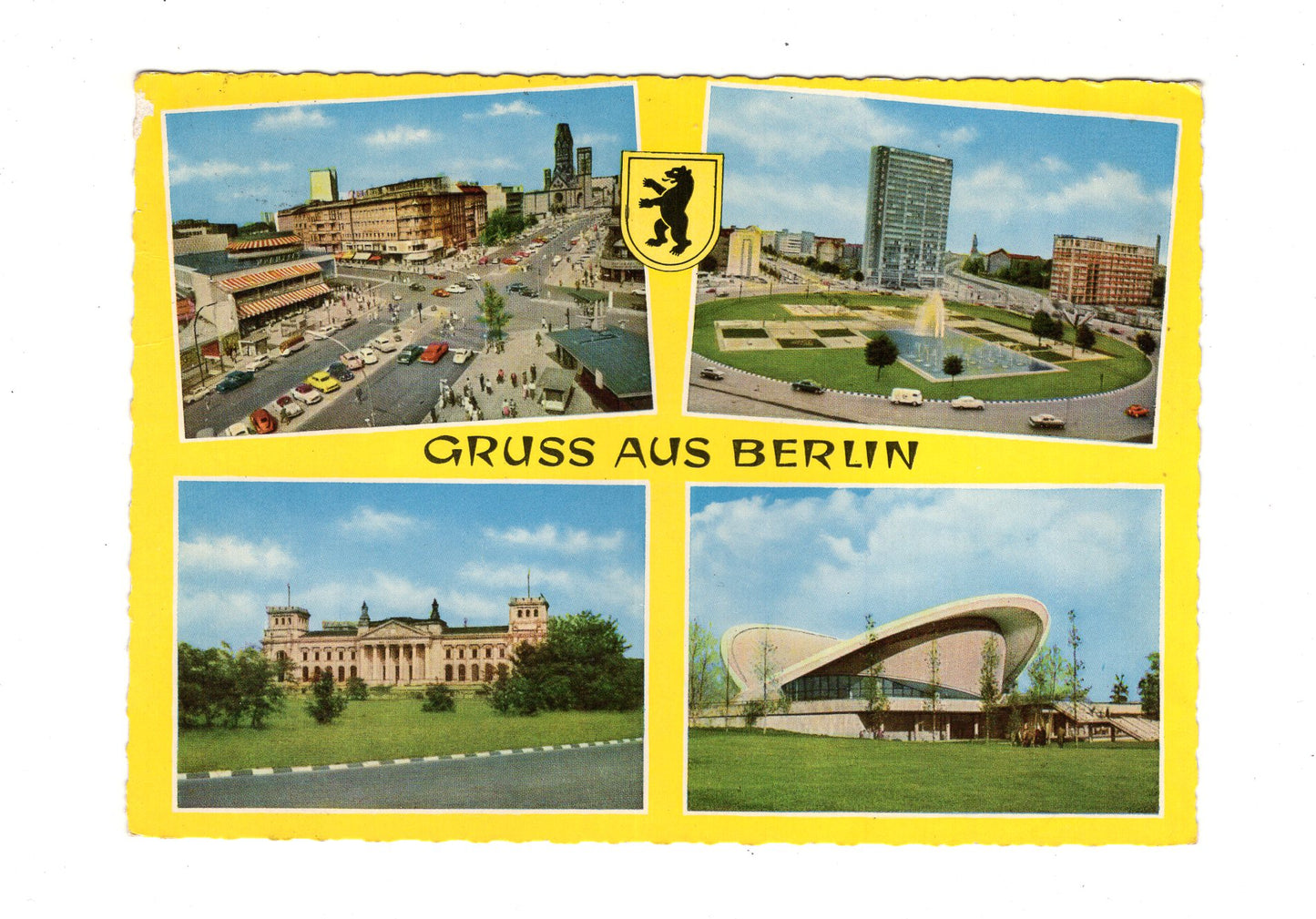 Ansichtskarte Berlin / Reichstag / Ernst-Reuter-Platz +++