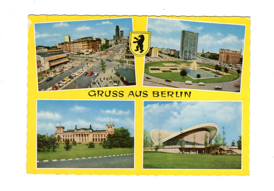 Ansichtskarte Berlin / Reichstag / Ernst-Reuter-Platz +++