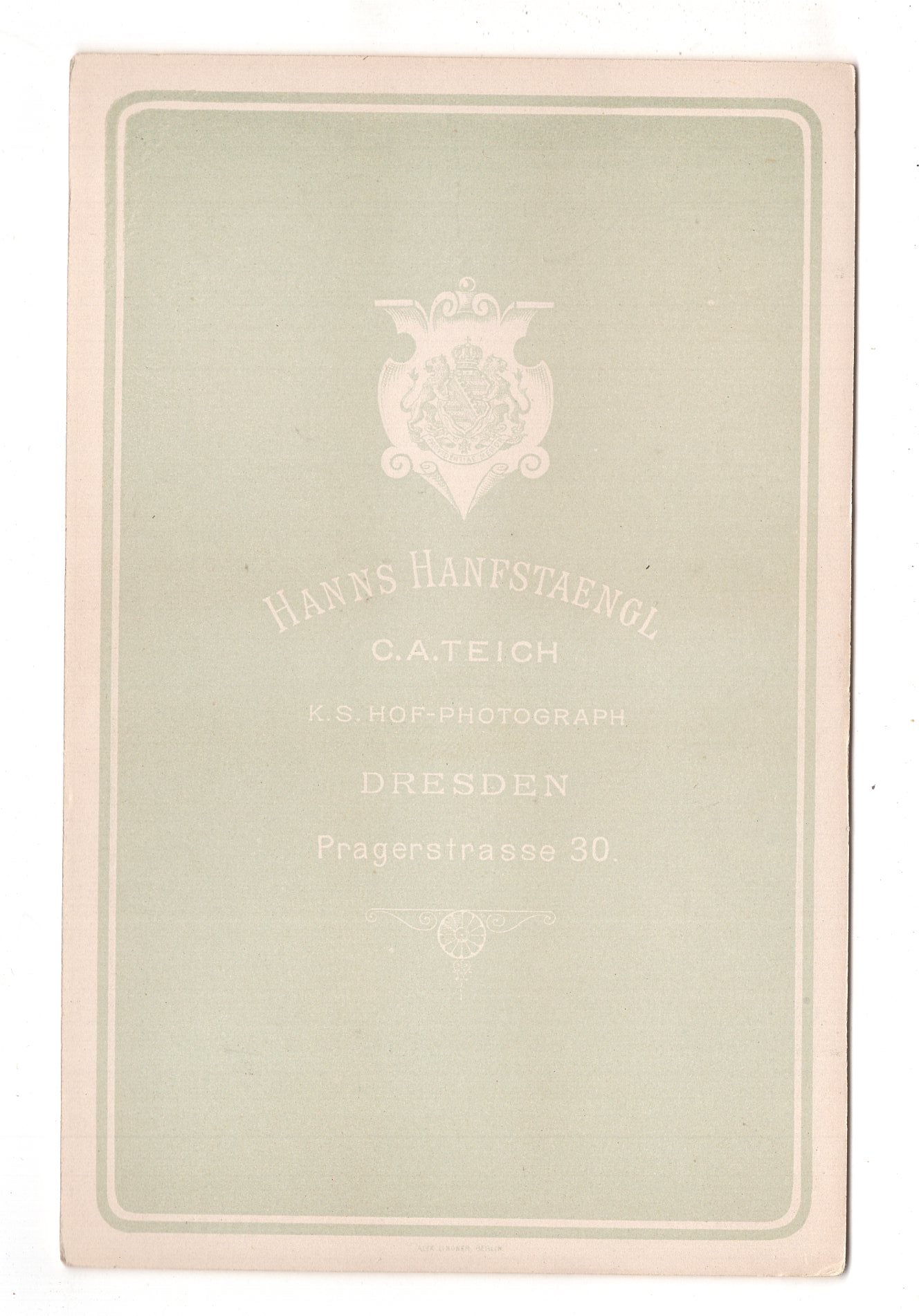 Fotografie Feiner Herr - Dresden 1890er / CAB X-20
