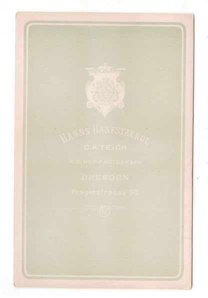 Fotografie Feiner Herr - Dresden 1890er / CAB X-20