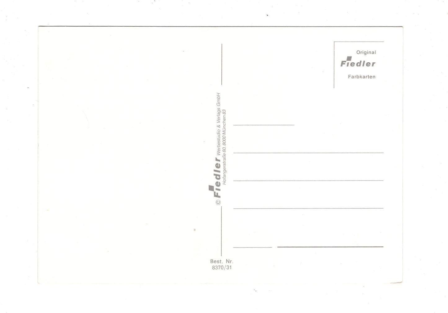 Ansichtskarte Regen-Weißenstein / Bayerischer Wald / H1-62