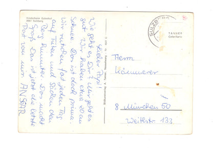 Ansichtskarte Kinderheim Eulenhof / Sulzberg