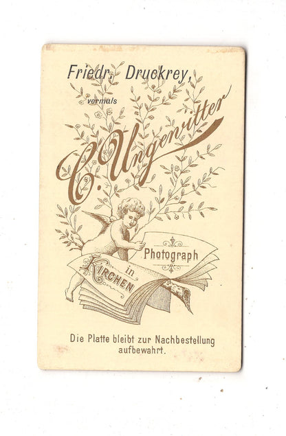 Fotografie Herrenportrait - Kirchen a. d. Sieg 1890er