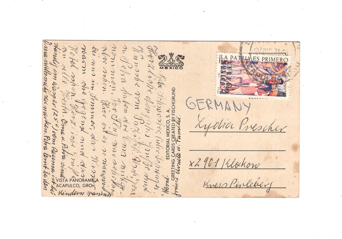 Ansichtskarte Acapulco / Mexiko