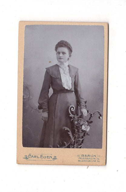 Fotografie Feine Dame - Berlin 1900er / CDV L1-33