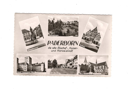 Ansichtskarte Paderborn / Rathaus +++