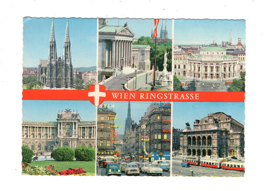 Ansichtskarte Wien Vienna / Ringstraße / Österreich