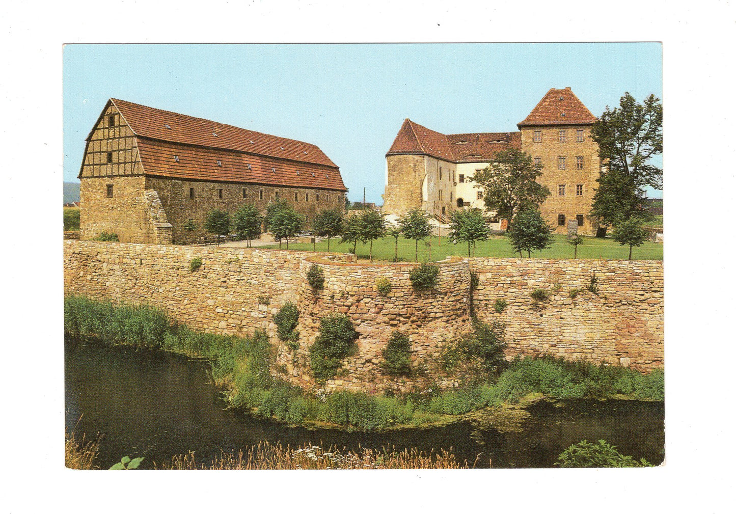 Ansichtskarte Heldrungen / Kreis Artern / Wasserburg / H1-62