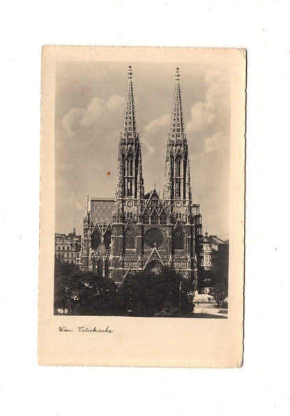 Ansichtskarte Wien / Votivkirche / Österreich - 1951