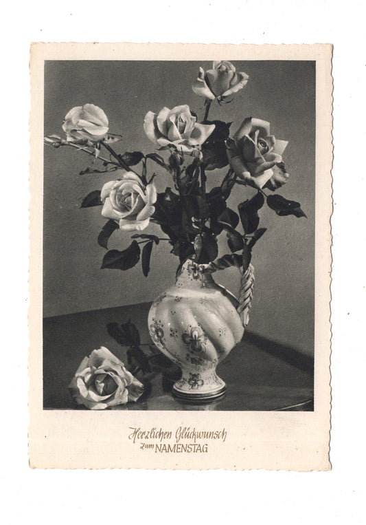 Ansichtskarte Glückwünsche / Glückwunsch zum Namenstag / L1-64