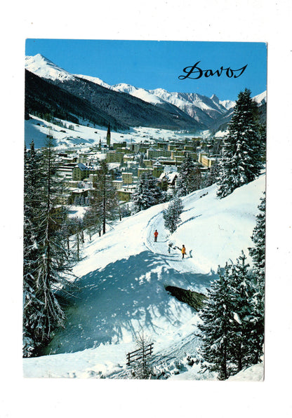 Ansichtskarte Davos / Schweiz