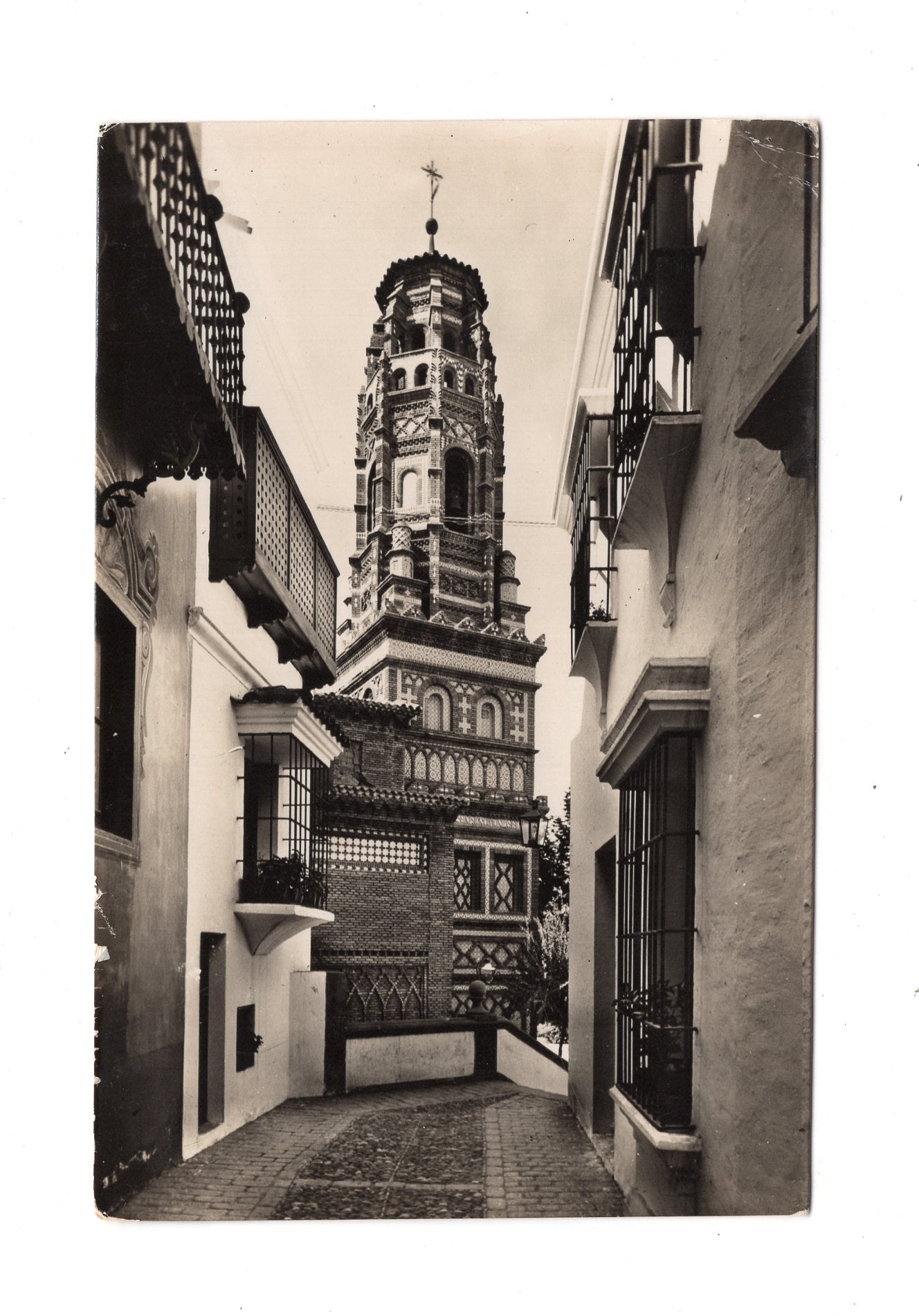 Ansichtskarte Pueblo Espanol / Calle Bulas / Spanien