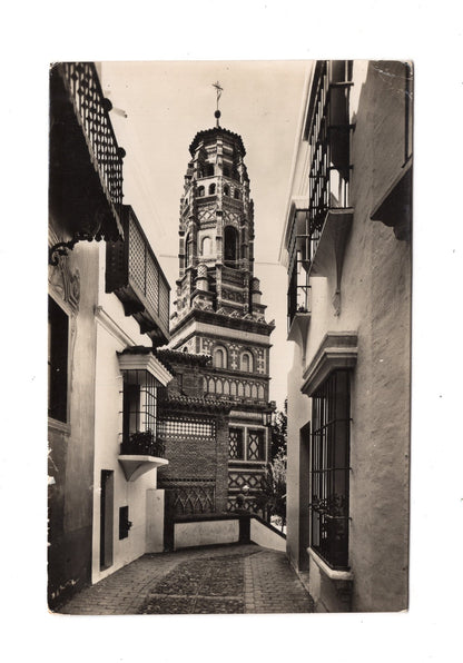 Ansichtskarte Pueblo Espanol / Calle Bulas / Spanien